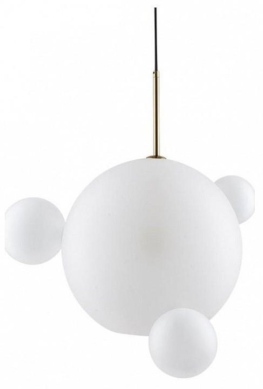 Подвесной светильник Lumion Glow 6516/1 цвет плафона/подвески Белый, цвет арматуры Латунь