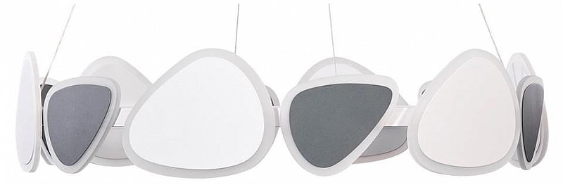 Подвесной светильник Lumion Kumiko 5611/99L цвет плафона/подвески Белый, Серый, цвет арматуры Белый
