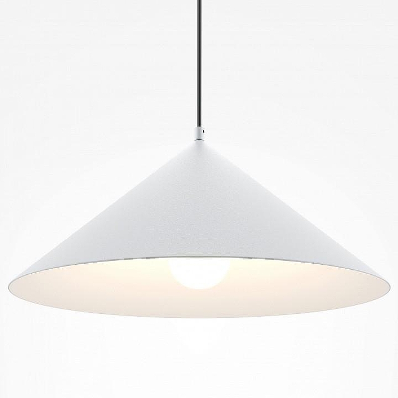 Подвесной светильник Maytoni Bas1c colors MOD167PL-01W цвет плафона/подвески Белый, цвет арматуры Белый