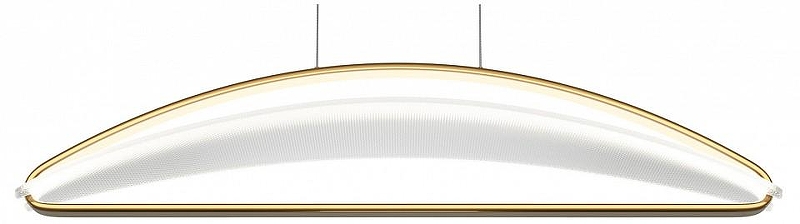 Подвесной светильник Maytoni Breeze MOD281PL-L34BS3K цвет плафона/подвески Прозрачный, цвет арматуры Латунь