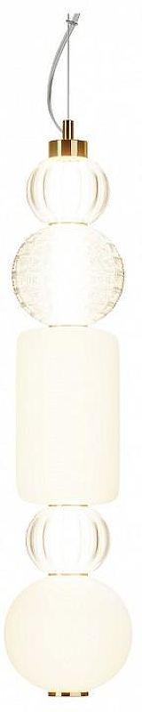 Подвесной светильник Maytoni Collar P069PL-L35G3K цвет плафона/подвески Белый, Прозрачный, цвет арматуры Золото