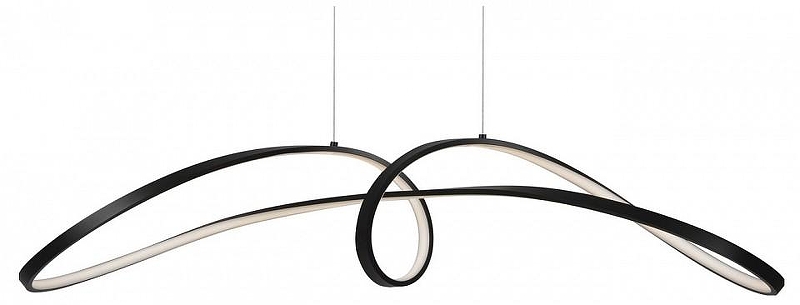 Подвесной светильник Maytoni Curve MOD156PL-L52B4K цвет плафона/подвески Черный, цвет арматуры Черный