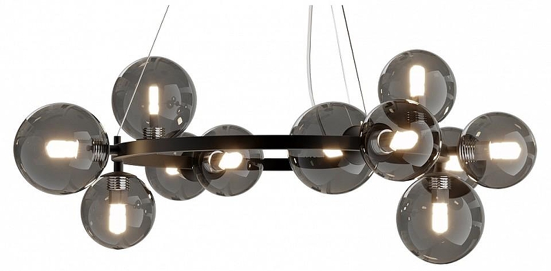 Подвесной светильник Maytoni Dallas MOD545PL-11B цвет плафона/подвески Черный, цвет арматуры Черный