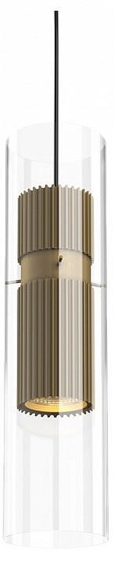 Подвесной светильник Maytoni Dynamics MOD326PL-01MG цвет плафона/подвески Прозрачный, цвет арматуры Золото