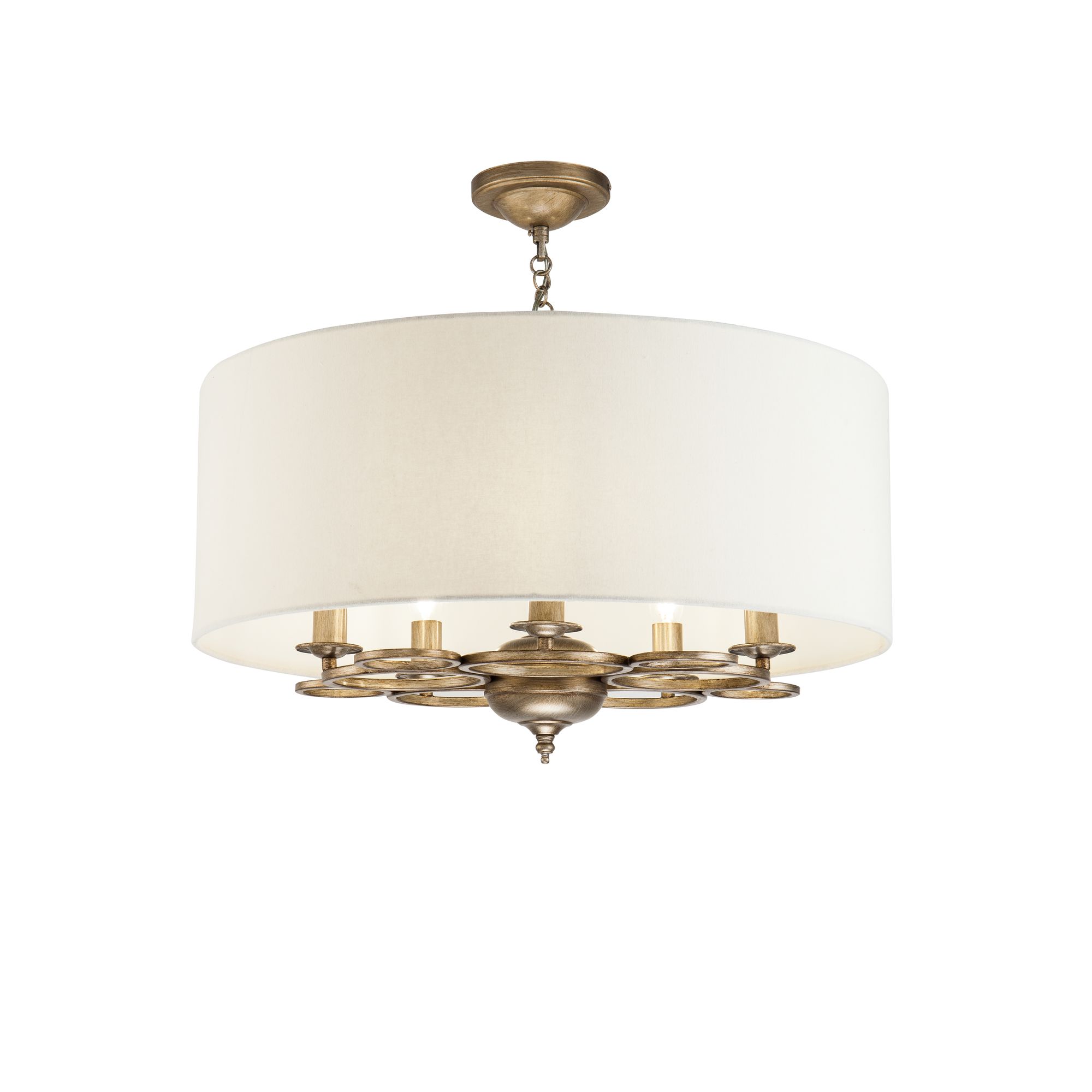 Подвесной светильник Maytoni H007PL-05G Золото Антик 5хE14х40W