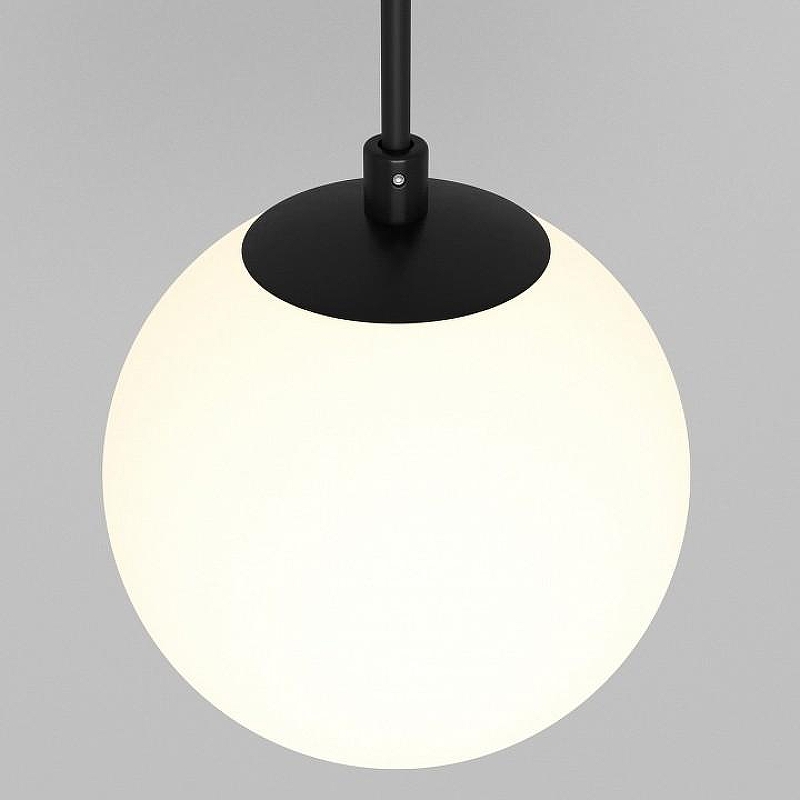 Подвесной светильник Maytoni Pendant Luna P039PL-5W3K-10-B цвет плафона/подвески Белый, цвет арматуры Черный