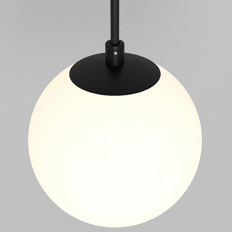 Подвесной светильник Maytoni Pendant Luna P039PL-5W3K-10INS-B цвет плафона/подвески Белый, цвет арматуры Черный