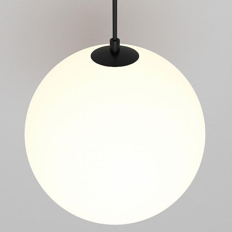 Подвесной светильник Maytoni Pendant Luna P039PL-5W3K-20-B цвет плафона/подвески Белый, цвет арматуры Черный
