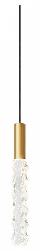 Подвесной светильник Maytoni Selemo MOD328PL-L3BS3K цвет плафона/подвески Прозрачный, цвет арматуры Латунь