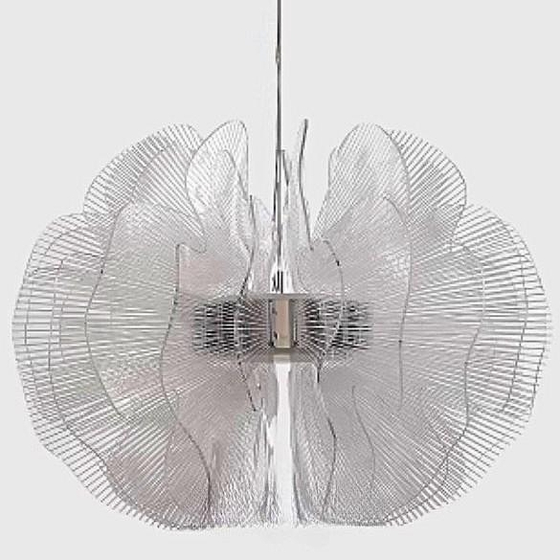 Подвесной светильник Mizi`en Flair MZ123034-1-300 цвет плафона/подвески Прозрачный, цвет арматуры Хром