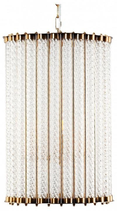 Подвесной светильник Moderli Crumbly V10262-3P цвет плафона/подвески Прозрачный, цвет арматуры Латунь
