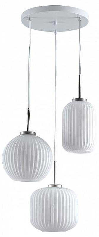 Подвесной светильник Moderli Ivory V11033-3P цвет плафона/подвески Белый, цвет арматуры Белый, Хром