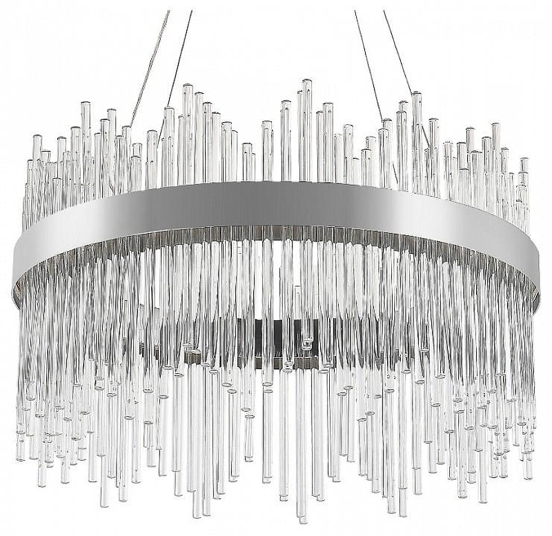 Подвесной светильник Natali Kovaltseva 8315 INNOVATION STYLE 83157 цвет плафона/подвески Прозрачный, цвет арматуры Хром