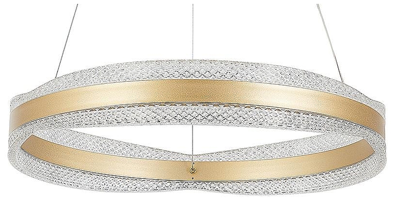 Подвесной светильник Natali Kovaltseva INNOVATION STYLE 83143 цвет плафона/подвески Белый, цвет арматуры Золото