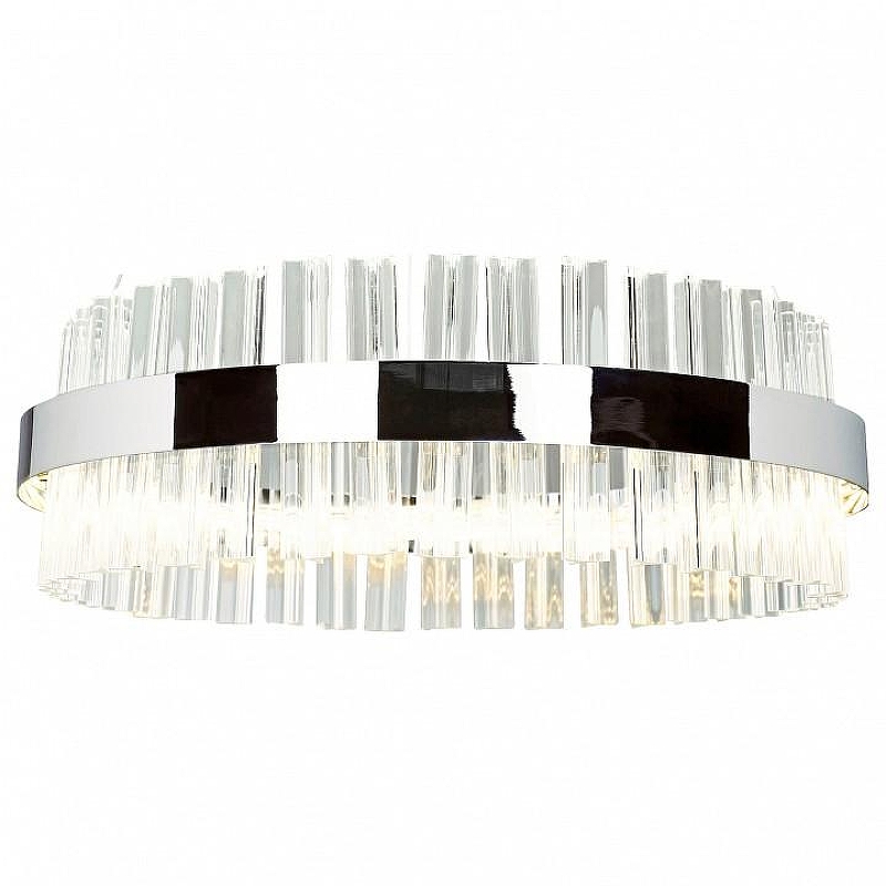 Подвесной светильник Natali Kovaltseva Innovation Style INNOVATION STYLE 83013 цвет плафона/подвески Прозрачный, цвет арматуры Хром