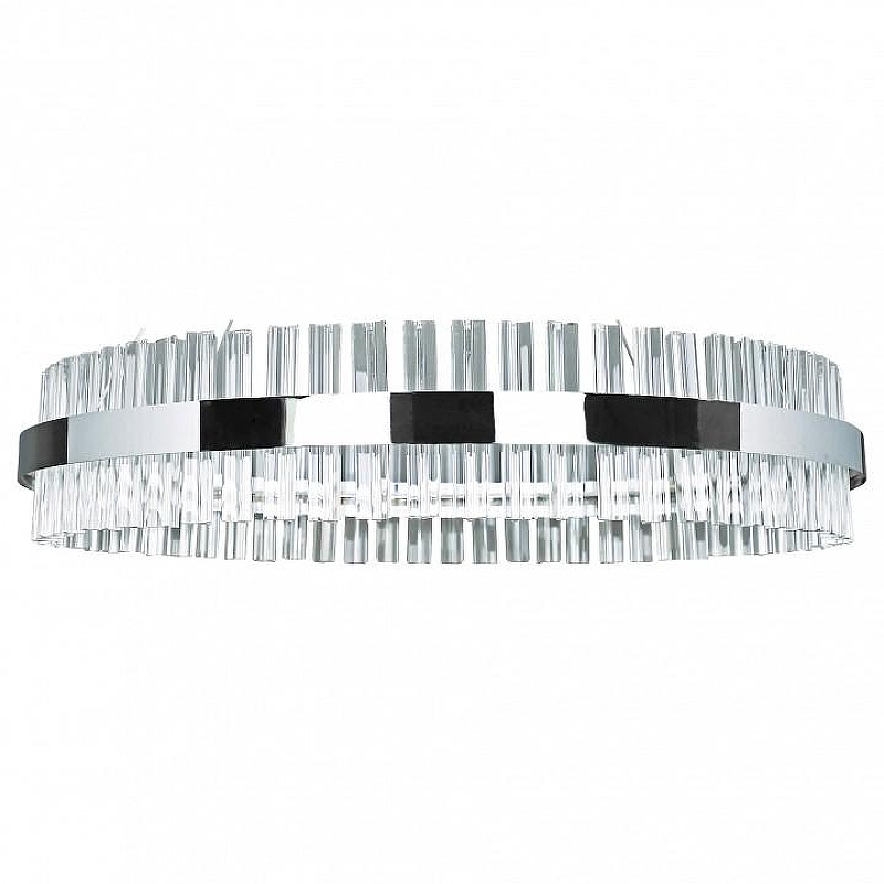Подвесной светильник Natali Kovaltseva Innovation Style INNOVATION STYLE 83014 цвет плафона/подвески Прозрачный, цвет арматуры Хром