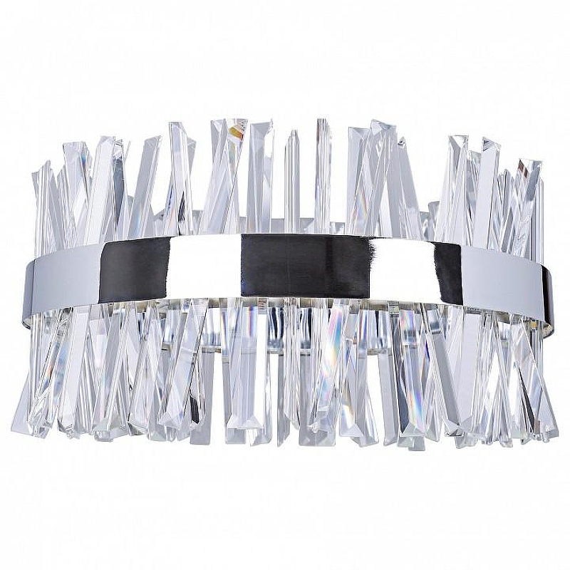Подвесной светильник Natali Kovaltseva Innovation Style INNOVATION STYLE 83048 цвет плафона/подвески Прозрачный, цвет арматуры Хром