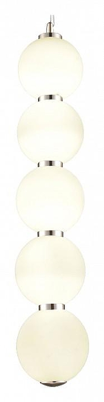 Подвесной светильник Natali Kovaltseva LOFT LED LED LAMPS 81100/5C GOLD WHITE цвет плафона/подвески Белый, цвет арматуры Золото