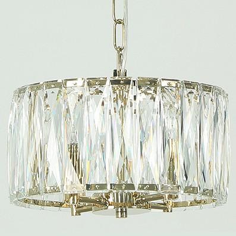 Подвесной светильник Newport 10120 10124/C gold цвет плафона/подвески Прозрачный, цвет арматуры Золото