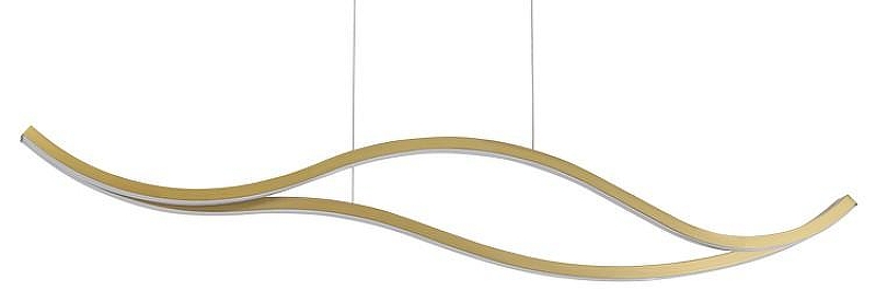 Подвесной светильник Newport 15000 15205/S brass цвет плафона/подвески Латунь, цвет арматуры Латунь