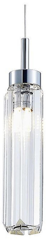 Подвесной светильник Newport 4520 4521/S chrome цвет плафона/подвески Прозрачный, цвет арматуры Хром