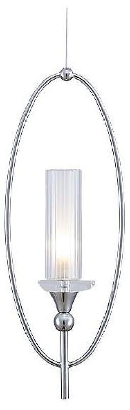 Подвесной светильник Newport 4580 4581/S chrome цвет плафона/подвески Прозрачный, цвет арматуры Хром