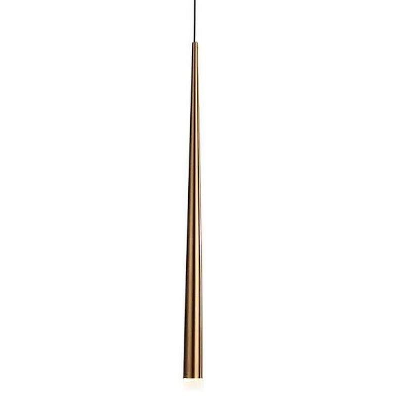 Подвесной светильник O-LUCE Slim 18108021/620GL цвет плафона/подвески Золото, цвет арматуры Золото