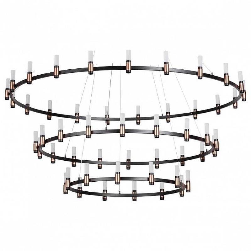 Подвесной светильник Odeon Light Candel 5009/204L цвет плафона/подвески Белый, цвет арматуры Черный