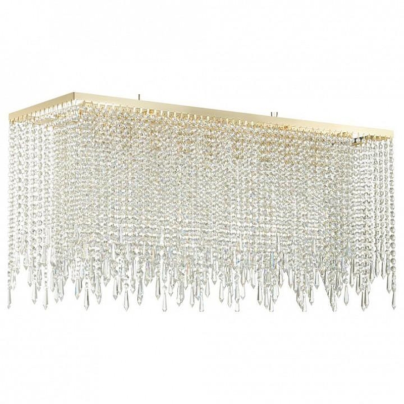 Подвесной светильник Odeon Light Chokka 5028/9A цвет плафона/подвески Прозрачный, цвет арматуры Золото