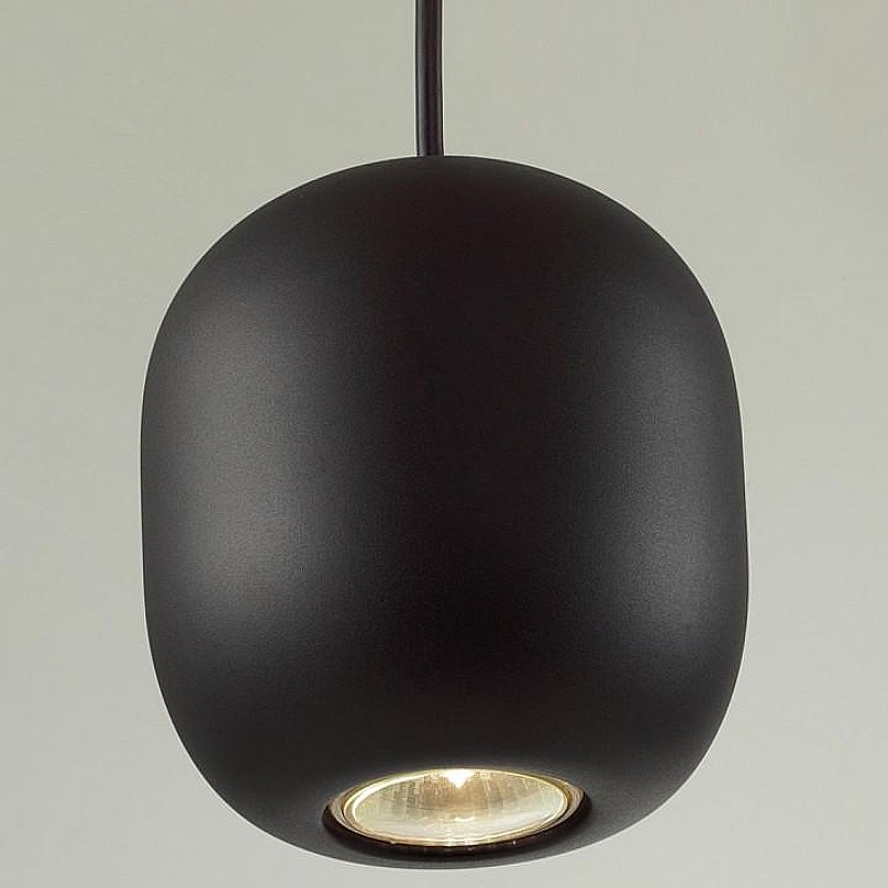 Подвесной светильник Odeon Light Cocoon 5060/1BA цвет плафона/подвески Черный, цвет арматуры Черный