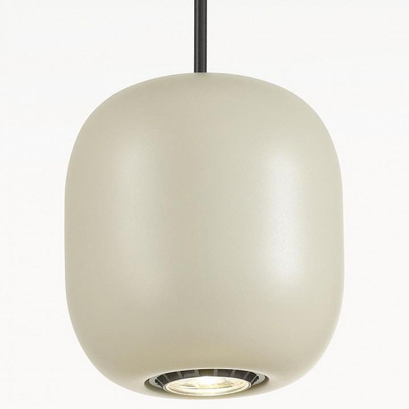 Подвесной светильник Odeon Light Cocoon 5060/1GA цвет плафона/подвески Слоновая кость, цвет арматуры Черный