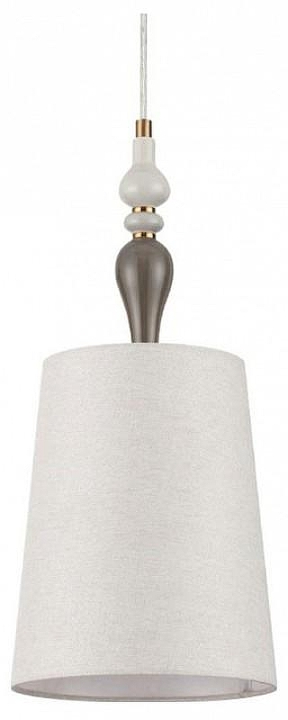 Подвесной светильник Odeon Light Hom1 5040/1A цвет плафона/подвески Бежевый, цвет арматуры Бронза, Коричневый