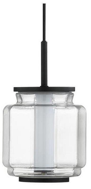 Подвесной светильник Odeon Light Jam 5409/5L цвет плафона/подвески Прозрачный, цвет арматуры Черный