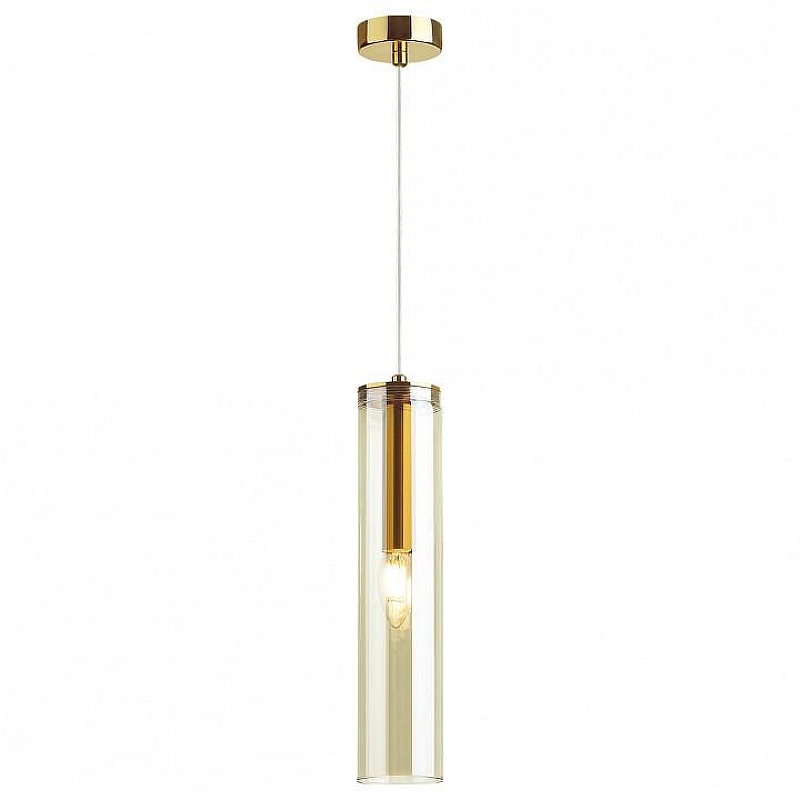 Подвесной светильник Odeon Light Klum 4693/1 цвет плафона/подвески Оранжевый, цвет арматуры Золото