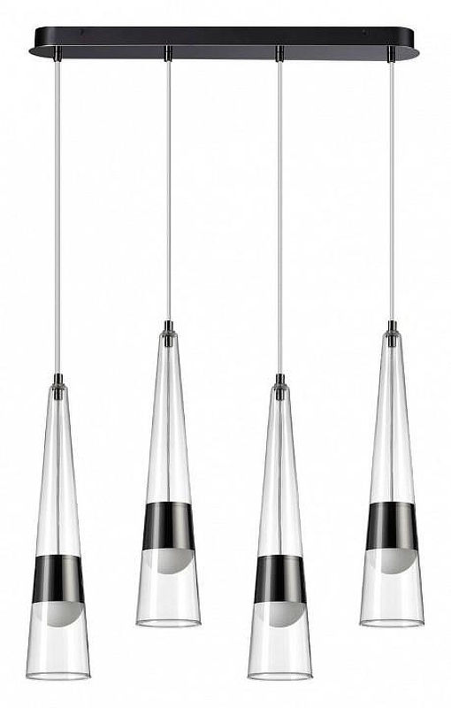 Подвесной светильник Odeon Light Lump 5044/42L цвет плафона/подвески Прозрачный, цвет арматуры Хром