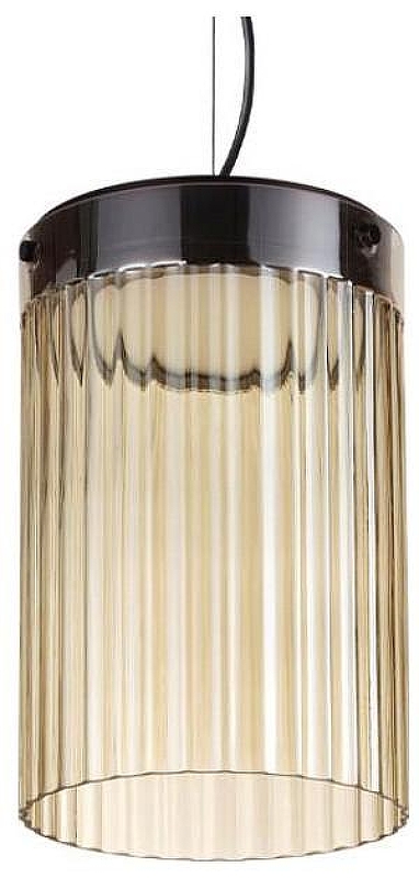 Подвесной светильник Odeon Light P1llar1 5047/15L цвет плафона/подвески Оранжевый, цвет арматуры Черный