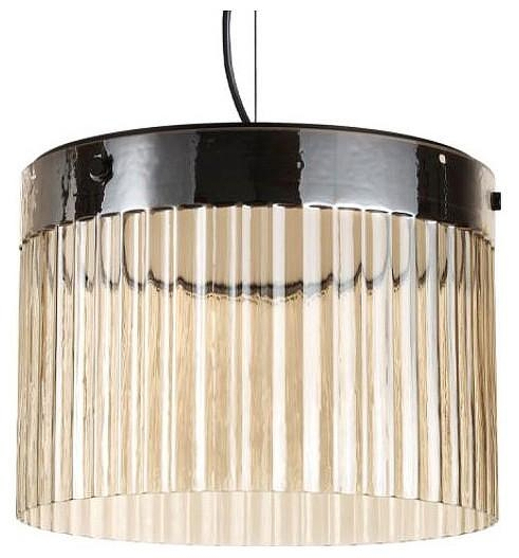 Подвесной светильник Odeon Light P1llar1 5047/24L цвет плафона/подвески Оранжевый, цвет арматуры Черный