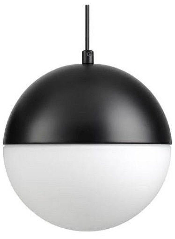 Подвесной светильник Odeon Light P1nga 4958/1A цвет плафона/подвески Белый, Черный, цвет арматуры Черный