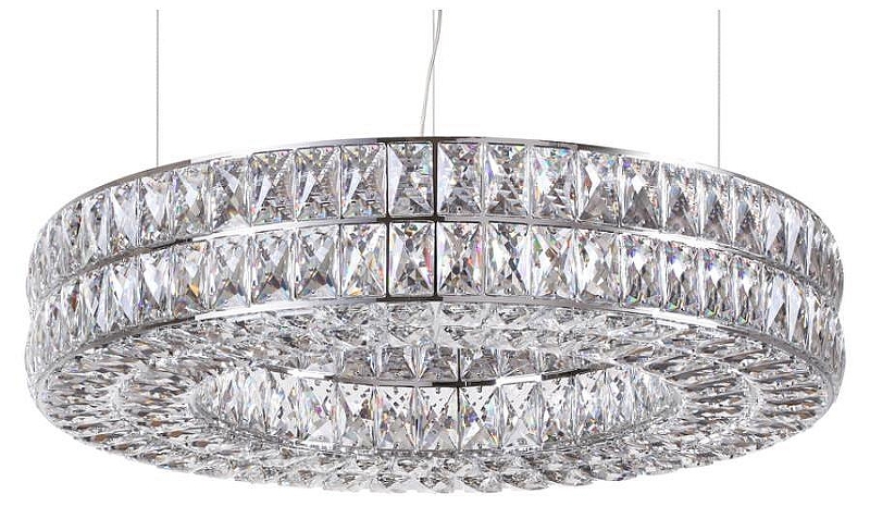Подвесной светильник Odeon Light Panta 4927/52L цвет плафона/подвески Прозрачный, цвет арматуры Хром