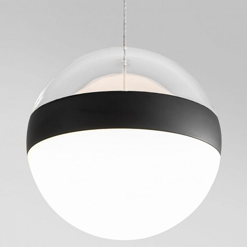 Подвесной светильник Odeon Light Ron1 5075/12L цвет плафона/подвески Белый, цвет арматуры Черный