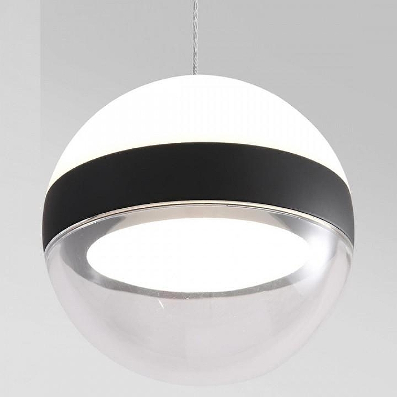 Подвесной светильник Odeon Light Ron1 5075/9L цвет плафона/подвески Белый, цвет арматуры Черный
