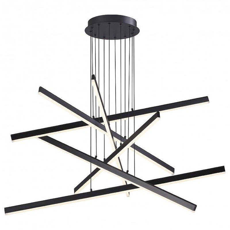 Подвесной светильник Odeon Light Rudy 3890/96L цвет плафона/подвески Черный, цвет арматуры Черный