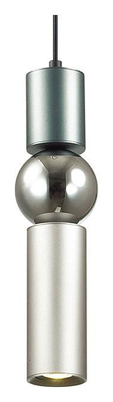 Подвесной светильник Odeon Light Sakra 4070/5L цвет плафона/подвески Серый, Хром, цвет арматуры Серый