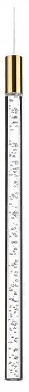 Подвесной светильник Odeon Light Sparky 4369/5L цвет плафона/подвески Прозрачный, цвет арматуры Золото