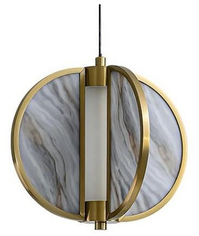 Подвесной светильник Odeon Light Toscana 5448/12L цвет плафона/подвески Бежевый, цвет арматуры Бронза