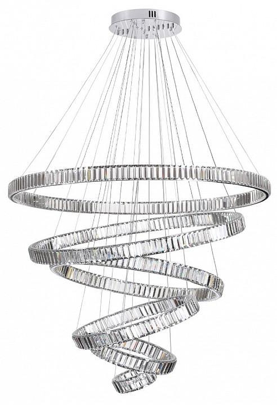 Подвесной светильник Odeon Light Vek1a 4930/260L цвет плафона/подвески Прозрачный, цвет арматуры Хром