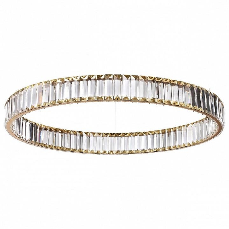 Подвесной светильник Odeon Light Vek1a 5015/45L цвет плафона/подвески Прозрачный, цвет арматуры Золото