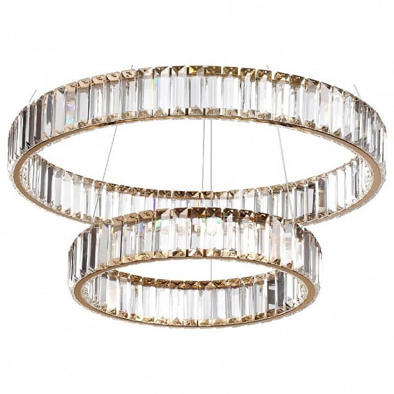 Подвесной светильник Odeon Light Vek1a 5015/60L цвет плафона/подвески Прозрачный, цвет арматуры Золото