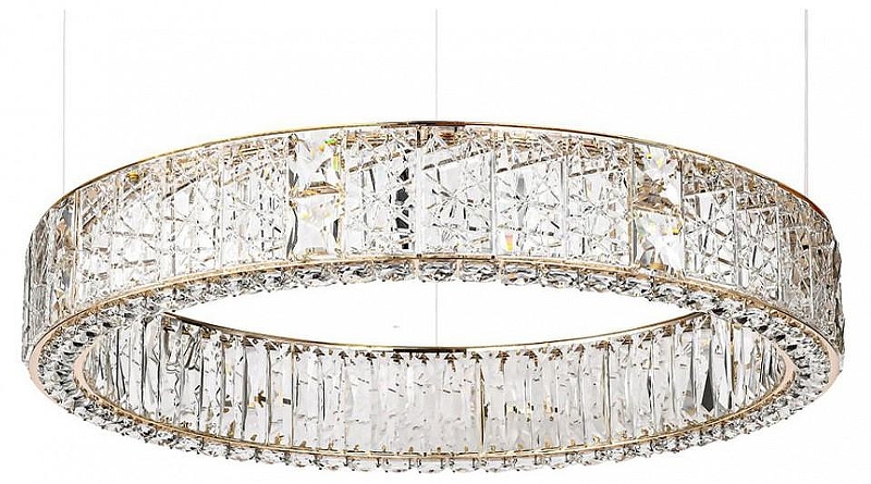 Подвесной светильник Odeon Light Vers1on 5071/100L цвет плафона/подвески Прозрачный, цвет арматуры Золото
