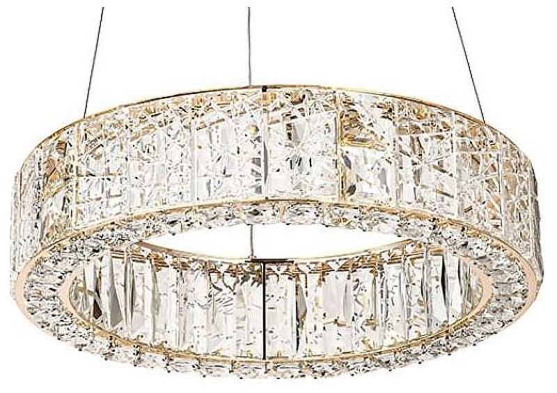 Подвесной светильник Odeon Light Vers1on 5071/60L цвет плафона/подвески Прозрачный, цвет арматуры Золото